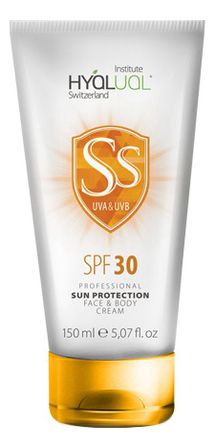 Солнцезащитный крем для сухой и чувствительной кожи Professional Safe Sun Protection Face Cream SPF30: Крем 150мл