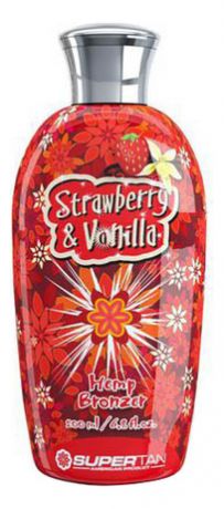 Бронзатор для тела с экстрактом конопли Strawberry & Vanilla Hemp Bronzer (клубника и ваниль): Бронзатор 200мл