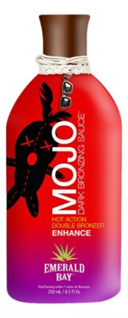 Разогревающий крем для загара в солярии Mojo Dark Bronzing Sauce: Крем 250мл