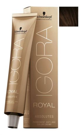 Крем-краска для волос Igora Royal Absolutes 60мл: 4-50 Medium Brown Gold Natural