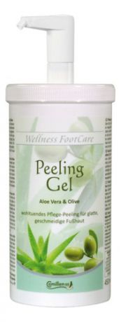 Пилинг-гель для ног с экстрактом алоэ вера и оливы Wellness FootCare Peeling Gel Aloe Vera & Olive: Пилинг-гель 500мл