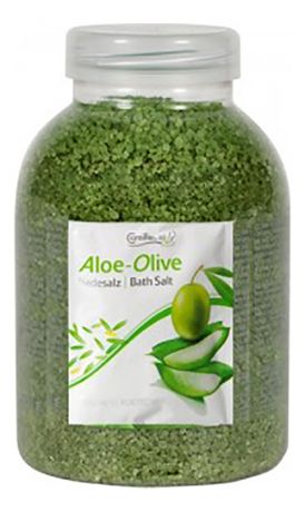 Соль для ножных ванн Алоэ вера и олива Wellness FootCare Badesalz Aloe Vera & Olive: Соль 1350г