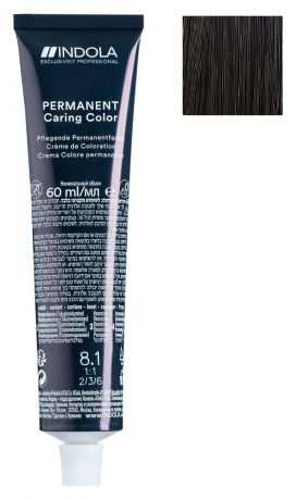 Стойкая крем-краска для волос Permanent Caring Color 60мл: 3.0 Темный коричневый натуральный