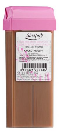 Воск в картридже для сухой кожи Шоколад Chocotherapy 110г (плотный)
