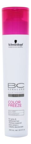 Шампунь придающий серебристый оттенок волосам BC Color Freeze Silver Shampoo: Шампунь 250мл
