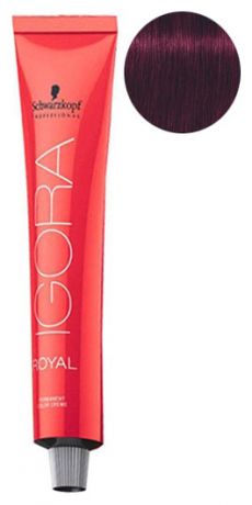 Крем-краска для волос Igora Royal Permanent Color Creme 60мл: 5-99 Light Brown Violet Extra