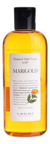 Шампунь для волос с экстрактом календулы и ромашки Natural Hair Soap With Marigold: Шампунь 240мл