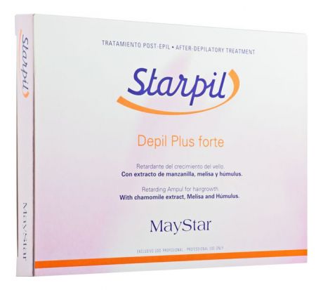 Лосьон после депиляции замедляющий рост волос Maystar Depil Plus Forte 10*10мл
