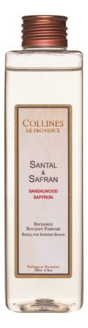 Наполнитель для диффузора Accords Parfumes 200мл: Sandalwood-Saffron