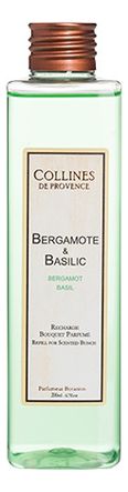 Наполнитель для диффузора Accords Parfumes 200мл: Bergamot-Basil
