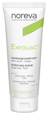 Очищающий скраб для лица Exfoliac Gommage Purifiant 50мл