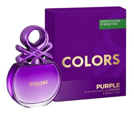 Benetton Colours Purple: туалетная вода 50мл
