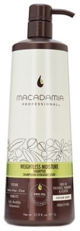 Увлажняющий шампунь для тонких волос Professional Weightless moisture Shampoo: Шампунь 1000мл