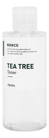 Тонер для проблемной и жирной кожи лица NonCo Tea Tree Toner 210мл