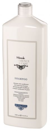 Шампунь для жирной кожи головы Ph 5,0 Difference Hair Care Sebo-Balancing Shampoo: Шампунь 1000мл
