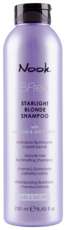 Сияющий шампунь для волос цвета Блонд BFree Starlight Blonde Shampoo: Шампунь 250мл