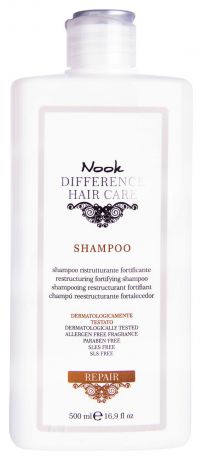 Укрепляющий шампунь Ph 5,5 Difference Hair Care Repair Shampoo: Шампунь 500мл