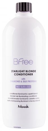 Кондиционер для волос цвета Блонд BFree Starlight Blonde Conditioner: Кондиционер для волос 1000мл