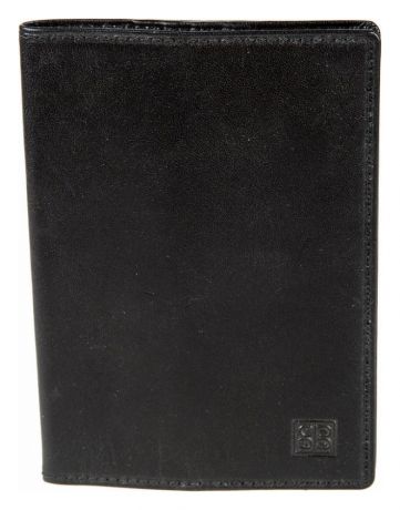 Обложка для паспорта Milano Black 1597 (черная)