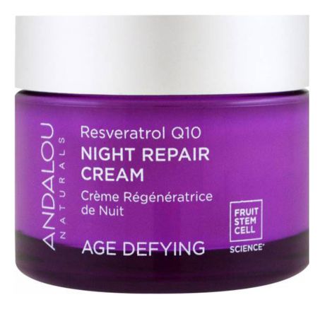 Ночной восстанавливающий крем для лица Age Defying Resveratrol Q10 Night Repair Cream 50г