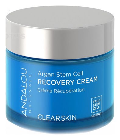 Ночной восстанавливающий крем для лица со стволовыми клетками аргана Clear Skin Argan Stem Cell Recovery Cream 50мл