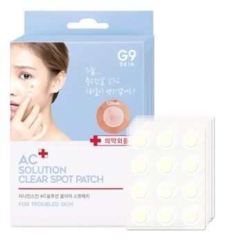 Патчи для проблемной кожи лица G9 Skin AC Solution Acne Clear Spot Patch 60шт