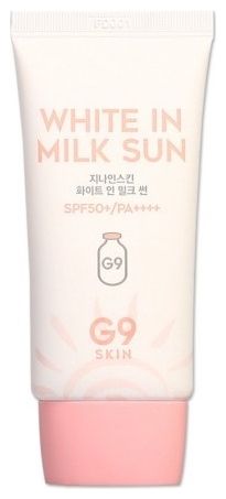 Крем солнцезащитный легкий G9 Skin White In Milk Sun SPF50+ PA++++ 40г