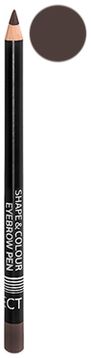 Карандаш для бровей с щеточкой Shape & Colour Eyebrow Pen 1,2г: Dark Brown