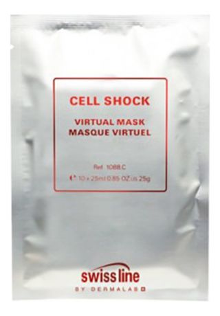 Маска для кожи вокруг глаз и лица Cell Shock Virtual Mask 25мл