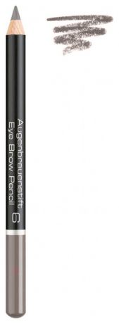 Карандаш для бровей Augenbrauenstift Eye Brow Pencil 1,1г: 6 Medium Grey Brown