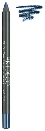 Карандаш для век водостойкий Soft Eye Liner Waterproof 1,2г: 32 Dark Indigo