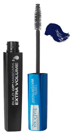 Водостойкая тушь для ресниц Build-Up Mascara Extra Volume 100% Waterproof 12мл: 23 Dark Blue