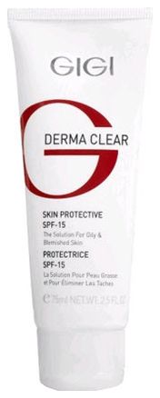 Крем увлажняющий для лица Derma Clear Skin Protective SPF15 75мл
