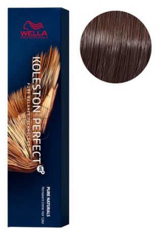 Стойкая крем-краска для волос Koleston Perfect Color Pure Naturals 60мл: 5/0 Чистый светло-коричневый
