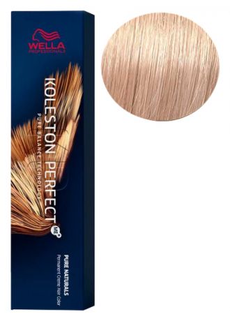 Стойкая крем-краска для волос Koleston Perfect Color Pure Naturals 60мл: 10/03 Пшеница