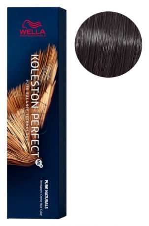 Стойкая крем-краска для волос Koleston Perfect Color Pure Naturals 60мл: 33/0 Темно-коричневый интенсивный