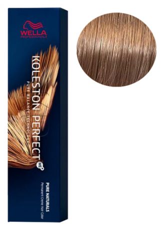 Стойкая крем-краска для волос Koleston Perfect Color Pure Naturals 60мл: 8/00 Светлый блонд натуральный