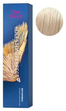 Стойкая крем-краска для волос Koleston Perfect Color Rich Naturals 60мл: 10/38 Яркий блонд золотой жемчуг
