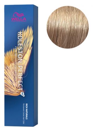 Стойкая крем-краска для волос Koleston Perfect Color Rich Naturals 60мл: 9/1 Очень светлый блонд пепельный