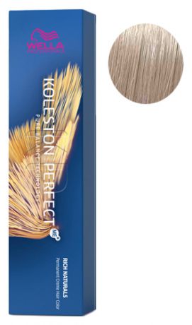 Стойкая крем-краска для волос Koleston Perfect Color Rich Naturals 60мл: 10/1 Яркий блонд пепельный