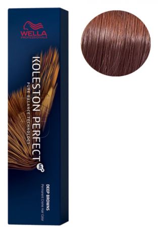 Стойкая крем-краска для волос Koleston Perfect Color Deep Browns 60мл: 7/75 Светлый палисандр