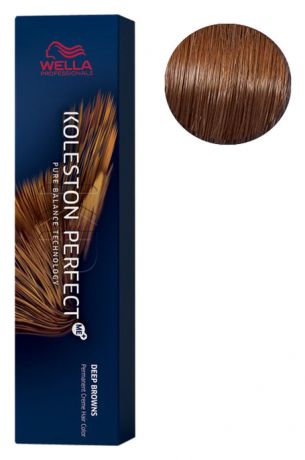 Стойкая крем-краска для волос Koleston Perfect Color Deep Browns 60мл: 6/73 Темный блонд коричнево-золотистый