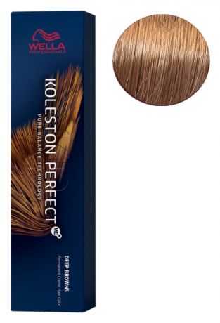 Стойкая крем-краска для волос Koleston Perfect Color Deep Browns 60мл: 8/7 Светлый блонд коричневый