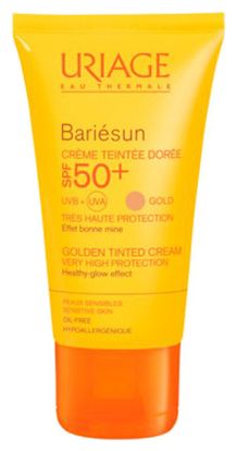 Солнцезащитный тональный крем для лица Bariesune Teintee SPF50+ 50мл: Золотистый