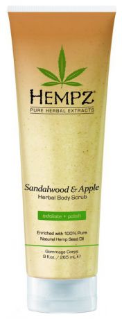Скраб для тела Sandalwood & Apple Herbal Body Scrub (сандал и яблоко): Скраб 265мл