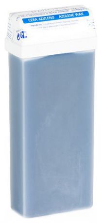 Теплый воск для депиляции в кассете с азуленом Classic Azulene Wax 110мл (синий)