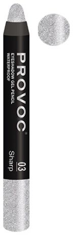 Тени-карандаш для глаз водостойкие Eyeshadow Pencil 2,3г: 03 Sharp