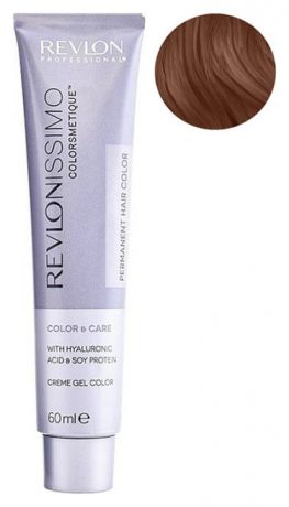 Стойкая краска для волос Revlonissimo Colorsmetique Color & Care 60мл: 8.34 Светлый блондин золотисто-медный