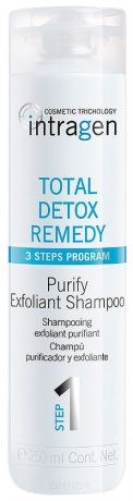 Шампунь-пилинг для очищения волос Intragen Total Detox Remedy: Шампунь 250мл