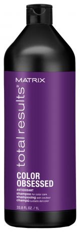 Шампунь для волос с антиоксидантами Total Results Color Obsessed Antioxidant Shampoo: Шампунь 1000мл